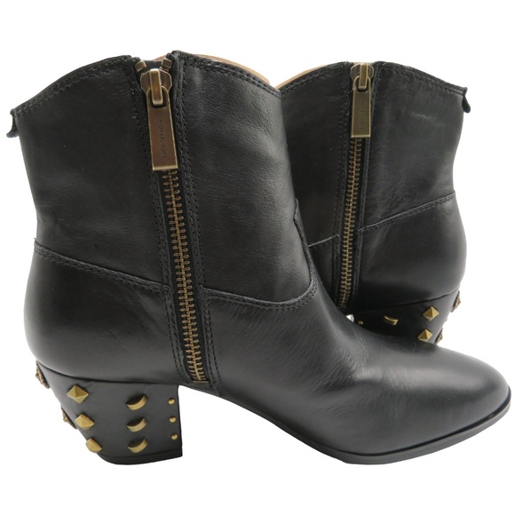 MICHAEL KORS Avery Leather Ankle Boot size: 5.5 - Picture 5 of 6